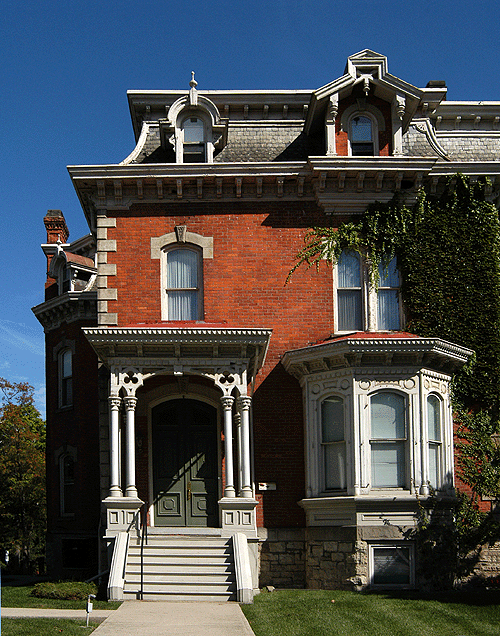 Second Empire house on Herkimer Street in Hamilton ON.